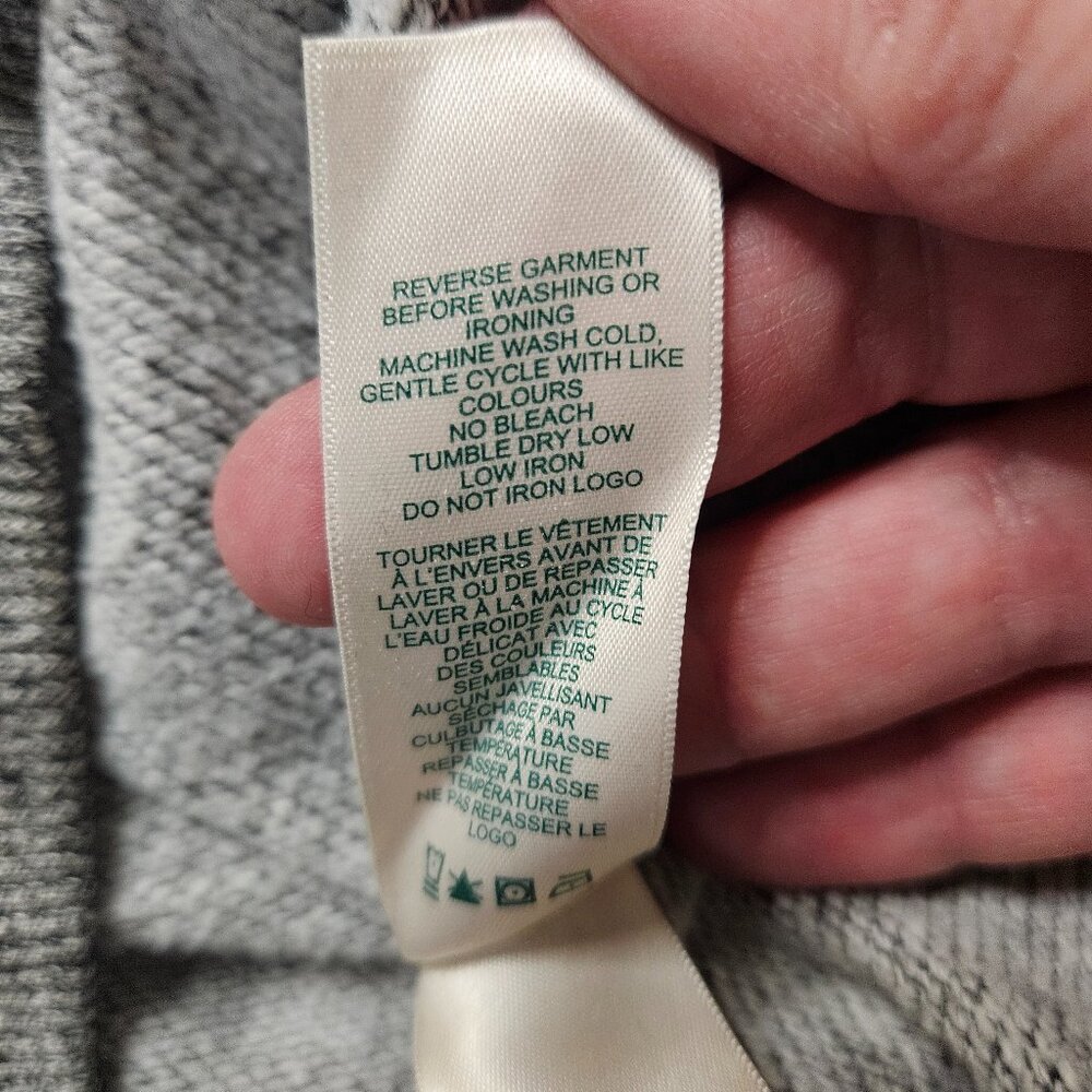 Roots heather gray sweatshirt - size Medium - Picture 8 of 9